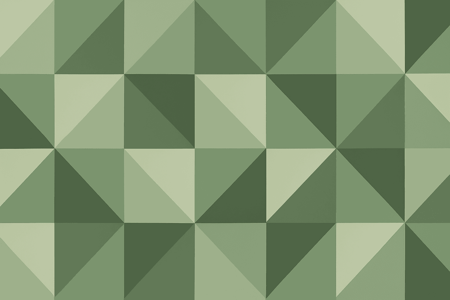 Abstract green geometric pattern